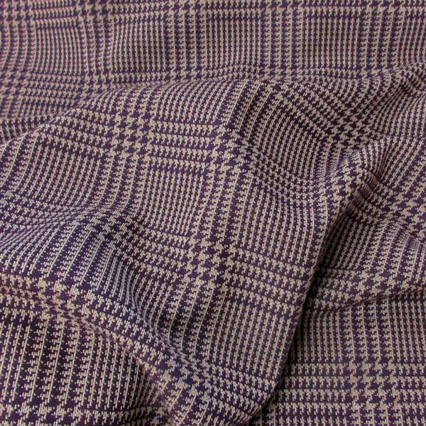 アクリルウール混ファンシーニット（14-4112）ジャガードグレン