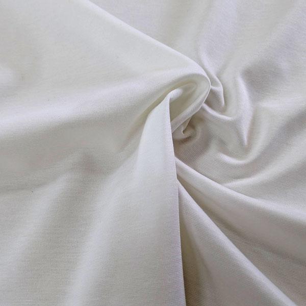 T/Cコンパクトポンチニット（14-5391）60/1無地 （シルケット調）　 生地巾145cm  数量1（50cm）295円　MADE in JAPAN  *アパレル製品残反* |  | 09