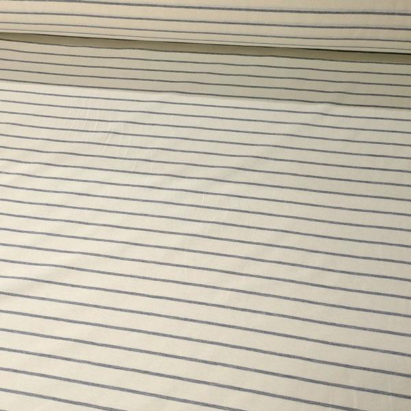 綿100%ボーダーニット（007P0000725）30/シルケット調　生地巾 155cm 数量1（50cm）330円　MADE in JAPAN |  | 10