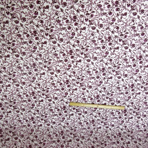 P100%パワーネット（R7443） 小花柄プリント 生地巾110cm 数量1