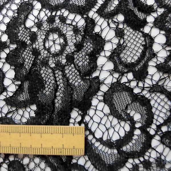 レース生地確認用 Amazon | 花柄刺繍レース生地 幅125CM 長さ180CM メッシュレース