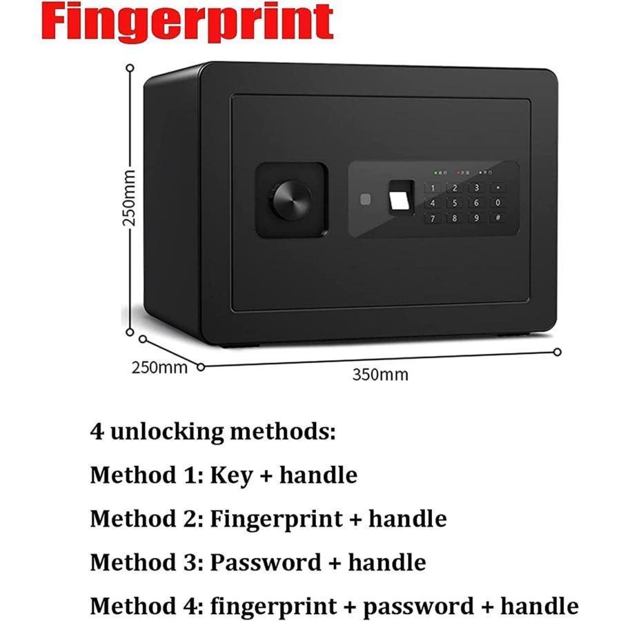 金庫、家庭用金庫、セキュリティ金庫 指紋パスワードロック 電子金庫 耐火および盗難防止セキュリティ ファイリングキャビネット マルチ｜sarasastore8｜07