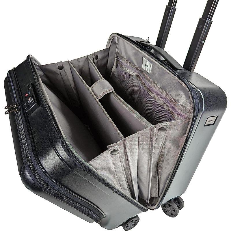 激安超特価 エースジーン 機内持込み可能 キャリーケース 出張対応 ジェットエクセル 06853 14.0インチPC収納可能 フロントポケット搭載  40 スーツケース、キャリーバッグ