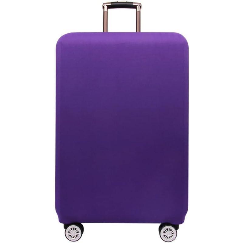 スーツケースカバー 伸縮素材 (L: 26-28インチ, 世界旅行)