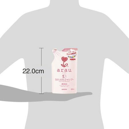arau. アラウ. 泡せっけんシャンプー 450mL 詰替用 シャンプー