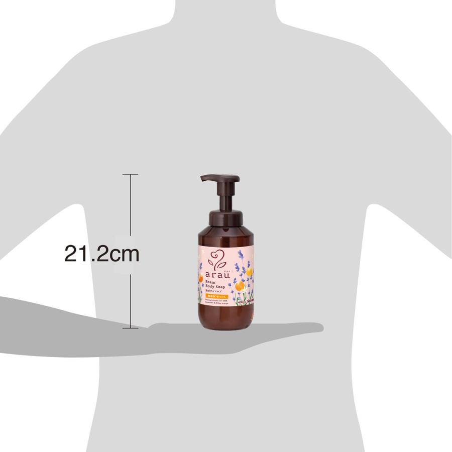 アウラ　ソープ　4個 arau. ボディソープ アラウ. 泡ボディソープ 480mL - サラヤ公式