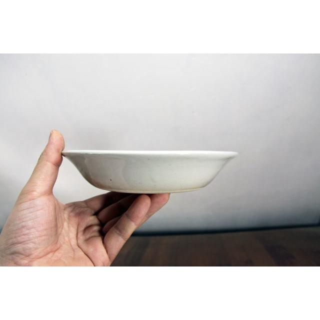 露古寿窯 赤絵6寸浅鉢 18cm スープ皿 ろこじゅかま 深皿 民芸 : 食器