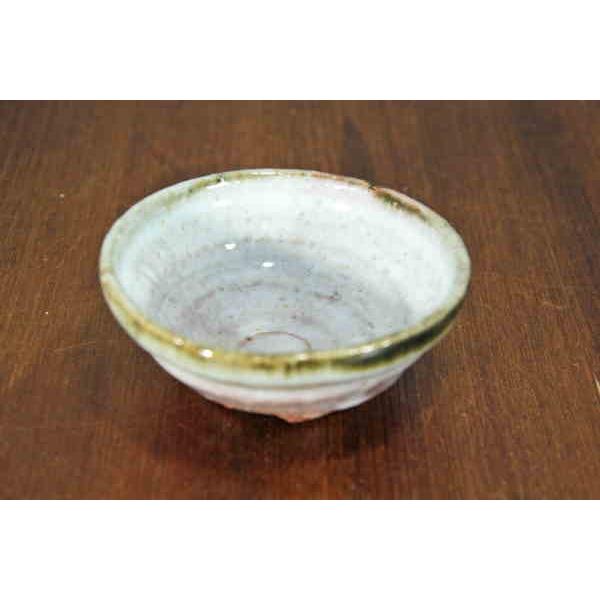 萩焼 荒土平盃白 酒器 おちょこ 熱燗 冷酒 手作り 民芸 土物 日本酒
