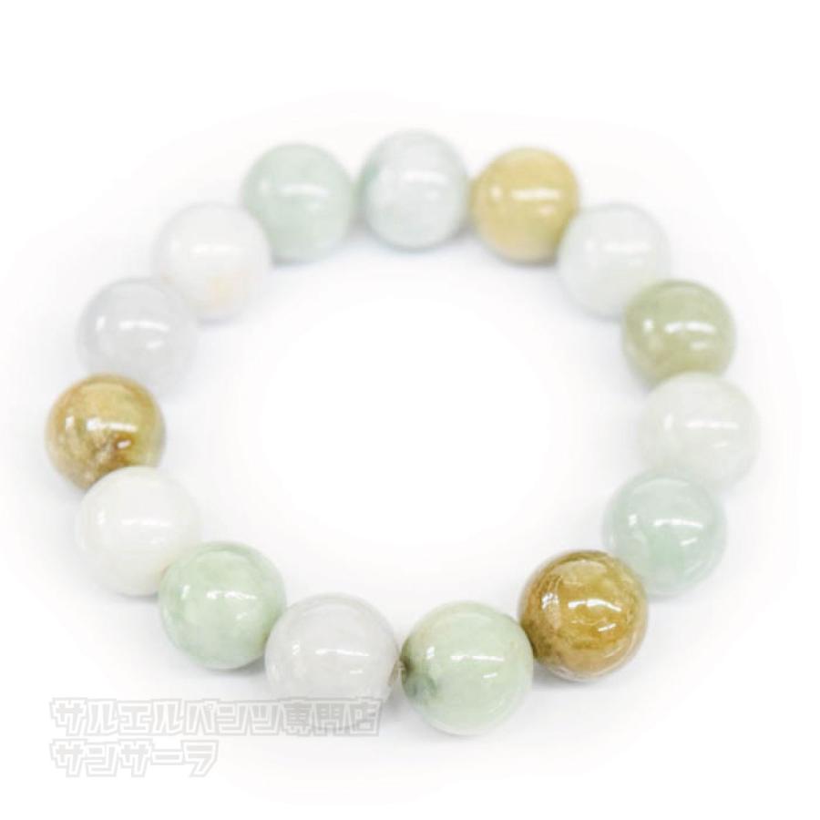 翡翠硬玉ジェダイトブレスレット長さ約20.cm玉の直径約10mm 【公式通販】