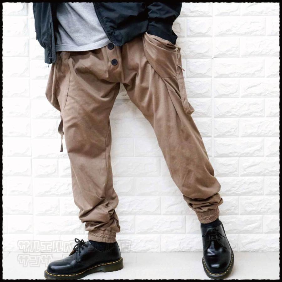 モード系 V系 サルエルパンツ ジョガーパンツ スウェット メンズ