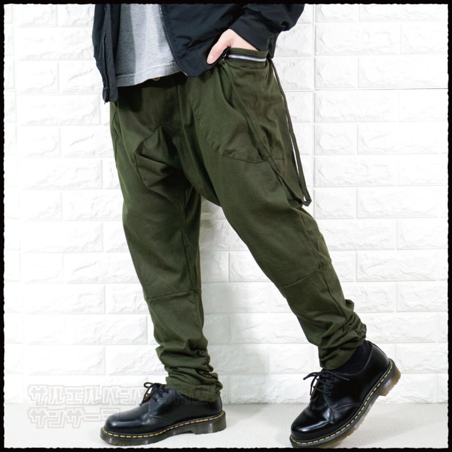 モード系 サルエルパンツ ジョガーパンツ スウェット メンズ