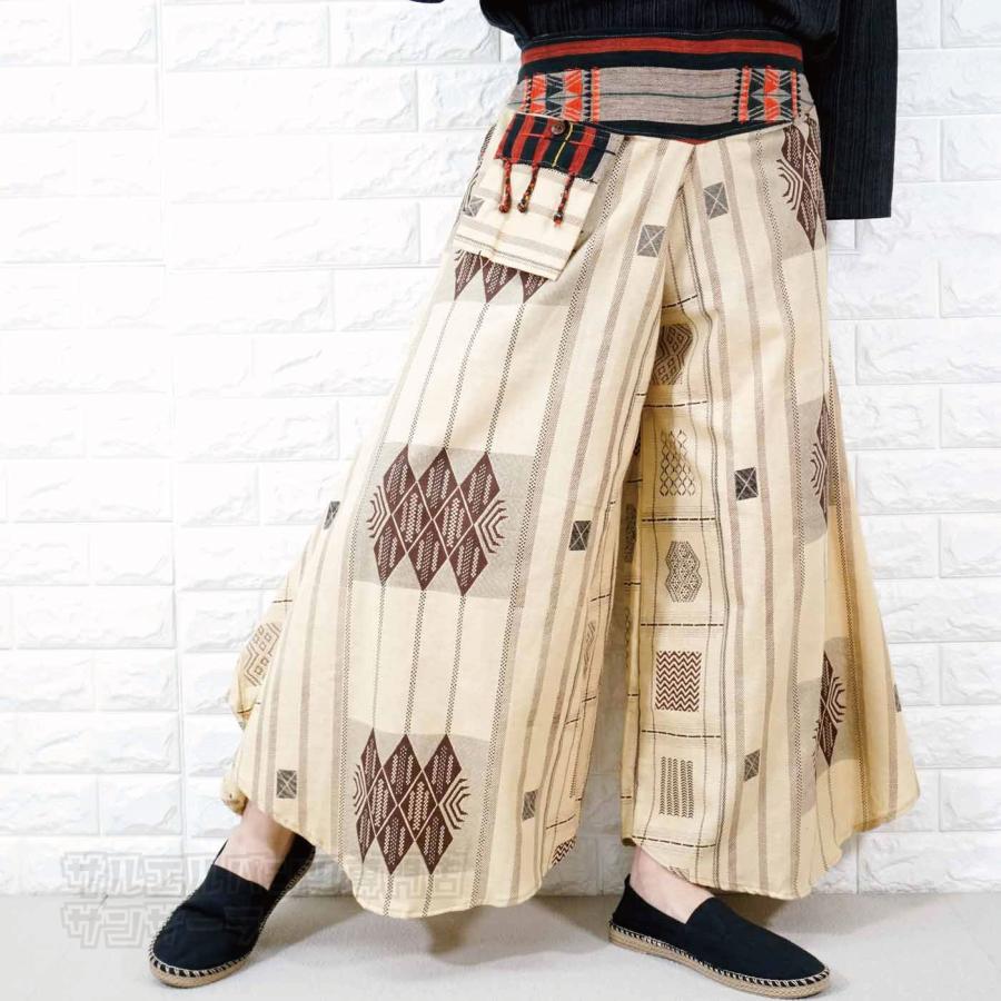 キャピタル ヒッコリーデニム ワイド スカートパンツ サルエル ガウチョ 袴 キャピタル ヒッコリーデニム ワイド スカートパンツ サルエル