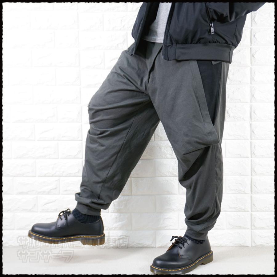 サルエルパンツ ジョガーパンツ スウェット メンズ レディース モード系 ビッグ ゆったり ダル着 変形パンツ ツートン バイカラー Saruerupantu87 サルエルパンツ専門店 サンサーラ 通販 Yahoo ショッピング
