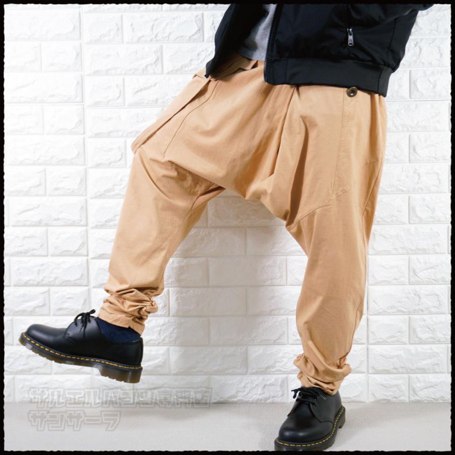 モード系 サルエルパンツ ジョガーパンツ スウェット メンズ