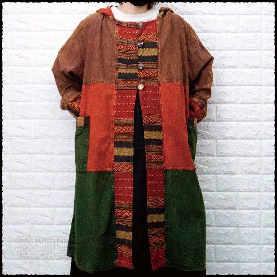 ヴィンテージ　総柄　ガウンコート　エスニックコート　エスニック柄 楽天市場】エスニック アウター 秋 冬 エスニック柄 ロング