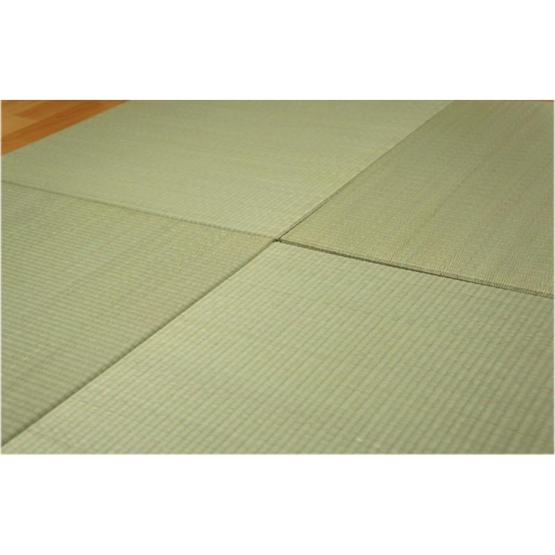 9枚セット：約2畳用(180x180cm) 縁なしユニット畳 60x60cm/1枚
