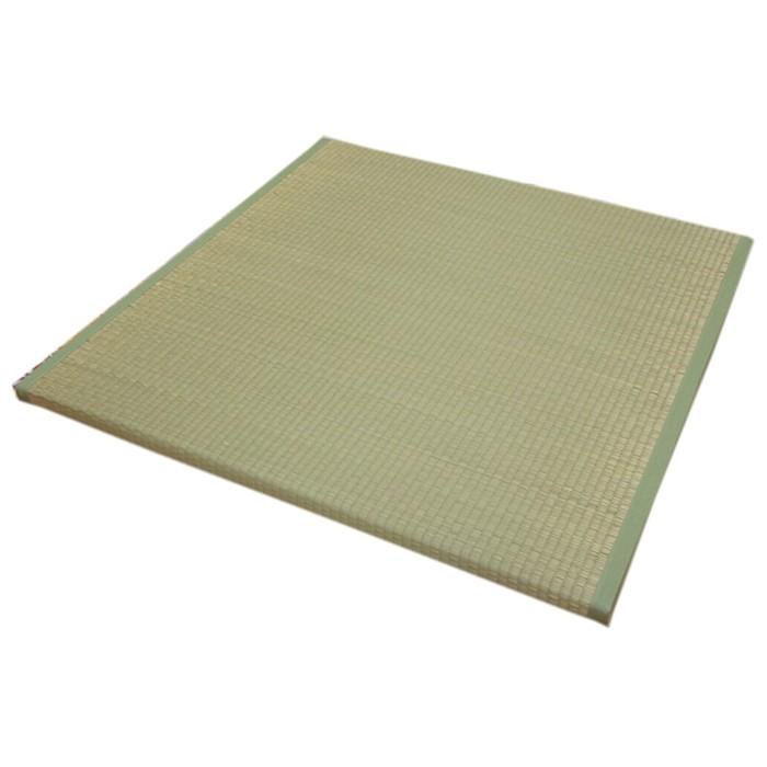 6枚セット：半畳サイズ軽量厚床ふっくらユニット畳約82ｘ82cm「極」約3畳用（約164ｘ246cm）【不織布貼：スベリ止め加工、発泡エチレンボード、ウレタン入り】_1