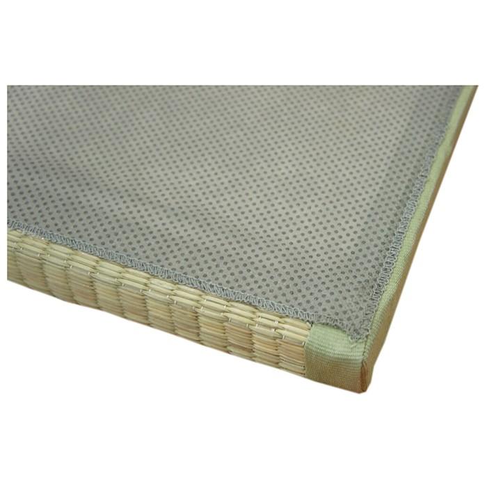 6枚セット：半畳サイズ軽量厚床ふっくらユニット畳約82ｘ82cm「極」約3畳用（約164ｘ246cm）【不織布貼：スベリ止め加工、発泡エチレンボード、ウレタン入り】_6