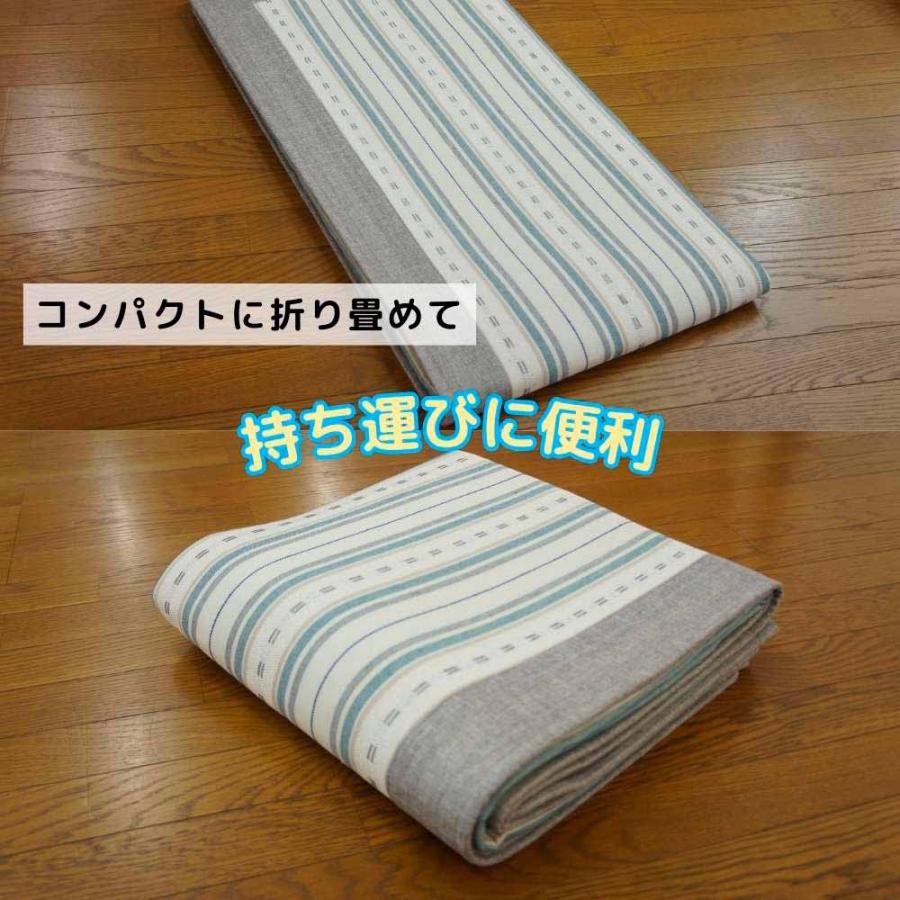 pattern sutra インド綿 タッセル付き 新品 インド綿風ラグ さらさら 