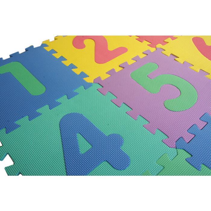 子供用ジョイントパズルマット「数字」 1セット単品【1セット