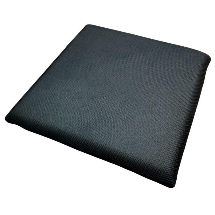 ブラックメッシュクッション 正方形 当社低反発ウレタン入りシートクッション専用カバー メッシュ素材