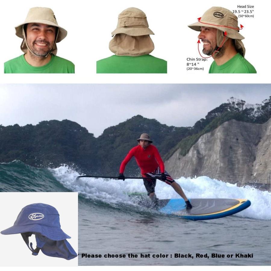 airSUP ハット SUP / SUP サーフィン Bucket Hat パドルボード用の帽子 ネービー air SUP カヤック ボード