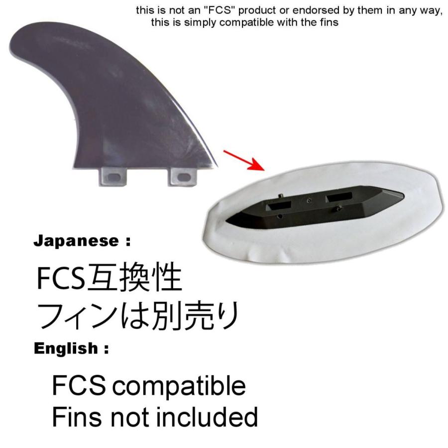 インフレータブルSUP用 FCS互換性 フィン・ボックス 交換