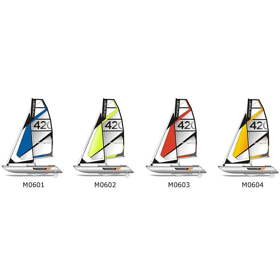 ヨット船体 カタマランヨット ミニキャット420エモーション Minicat