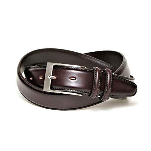 全ての コックス ウェイン アンティークレザー メンズ ビジネス ベルト 牛革 ダークブラウン 33mm幅 サイズ調整可能 クラフトマンシップが創り 超激安 Www Kslcity Com My