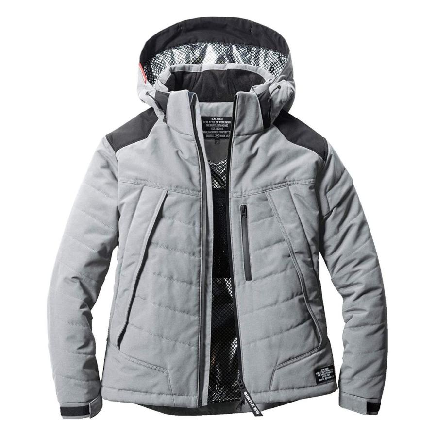 在庫あり 即納 Burtle バートル 防寒ジャケット シルバー 5270 5 M 安心の定価販売 Kwsrbd Com