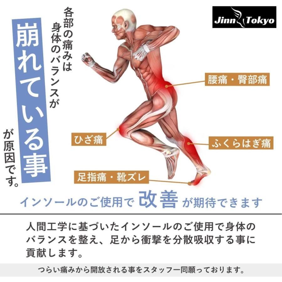 直営店 Jinn Tokyo インソール 人間工学に基づいた衝撃吸収 ユニセックス ユニバーサルデザイン Blueプレミアム 快適インソール L Dprd Jatimprov Go Id
