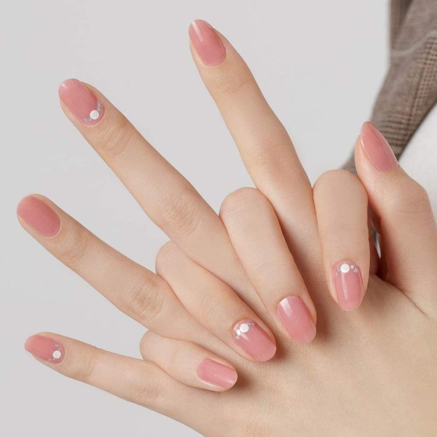 Gelato Factory ジェラートファクトリーネイルシール Olの王道クリアピンク 貼るだけマニキュア ジェルネイル ネイルチ サルトル 通販 Yahoo ショッピング