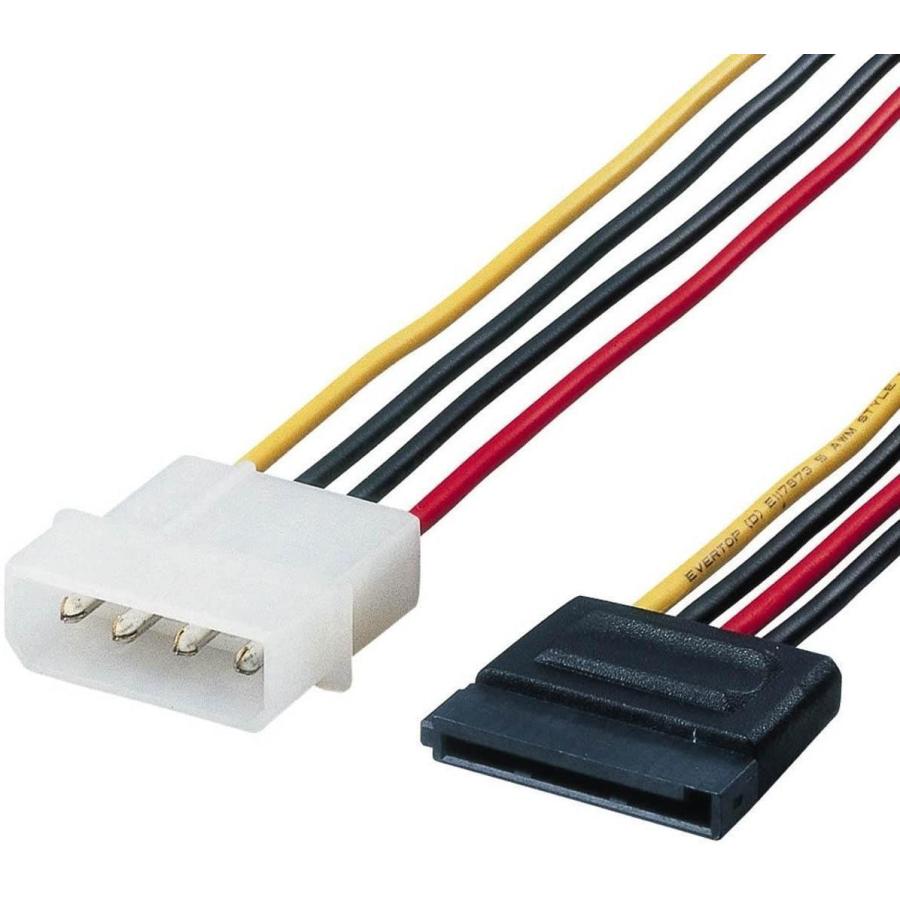 エレコム シリアルata電源変換ケーブル 4pinコネクタメス Sataパワーコネクタ 4pinオス 15pinメス Cfd Sat2p05 20210601185706 00218 サルトル 通販 Yahoo ショッピング