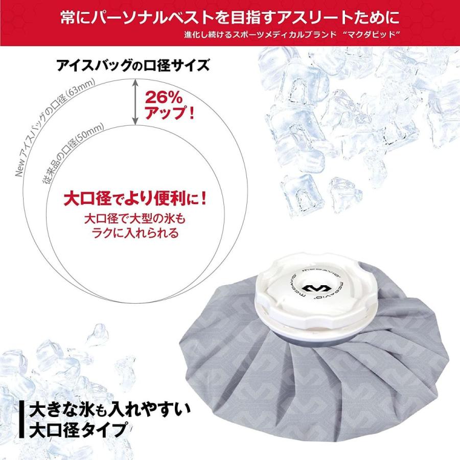 定番の冬ギフト マクダビッド Mcdavid アイシング アイスバッグ 氷のう M214l 大口径 サイズ L グレー スポーツ 熱中症 Materialworldblog Com