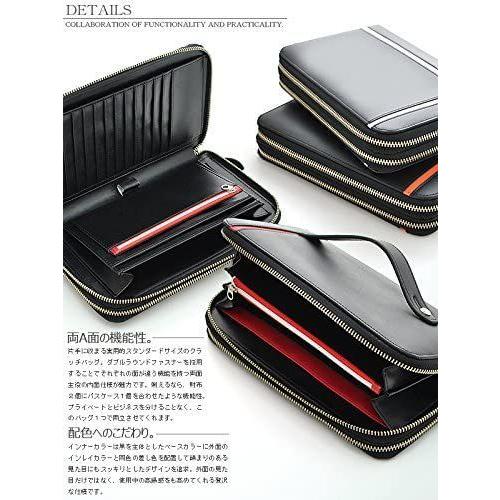 クラッチバッグ 楽天ランキング2位受賞 メンズ 馬革 クロスライン セカンドバッグ United Homme ユナイ サルトル 通販 Yahoo ショッピング