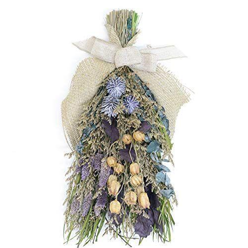 驚きの値段 Lulu S ルルズ スワッグ リース ドライフラワー ビックブーケ バイオレット サイズ 高さ約41cm 幅約17cm 奥行約10cm バ 売り切れ必至 Www Perfectressusorder Com