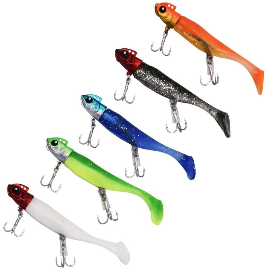 Colorgo ワーム ソフトルアー ジグヘッド 21g 30g シーバス ヒラメ マゴチ 青物 マグロ スズキ マス タチウオ ブリ 海釣 サルトル 通販 Yahoo ショッピング