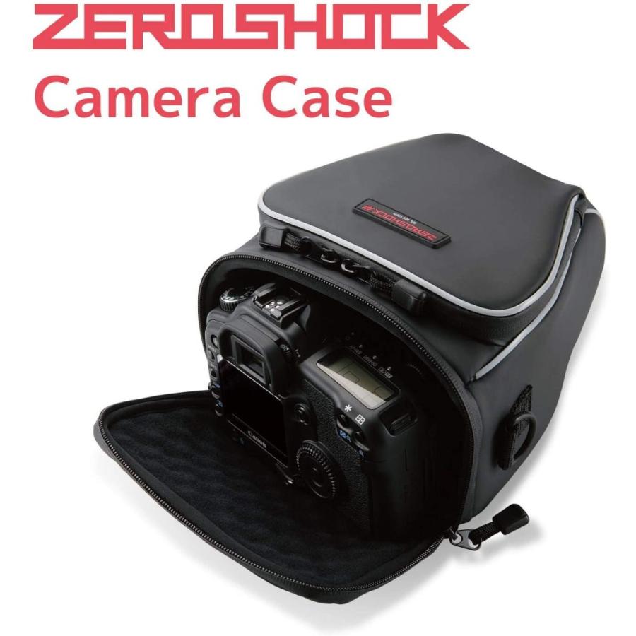 ５５％以上節約 エレコム デジタルカメラケース ケース内寸:160×厚み100×200mm ブラック ZSB-SDG005BK  karolinemedeiros.com.br