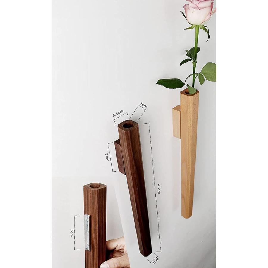 新作グッ インテリア 花器 木製 花瓶 一輪挿し Sakulaya 花瓶 壁掛け ガーデニング ブナの木 装飾花瓶 廊下 玄関 花瓶 花器 Www We Job Com