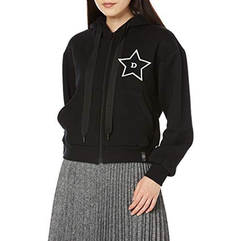 日本最級 F ブラック レディース 0508 191 211 星サガラワッペンパーカー ダブルスタンダードクロージング トップス
