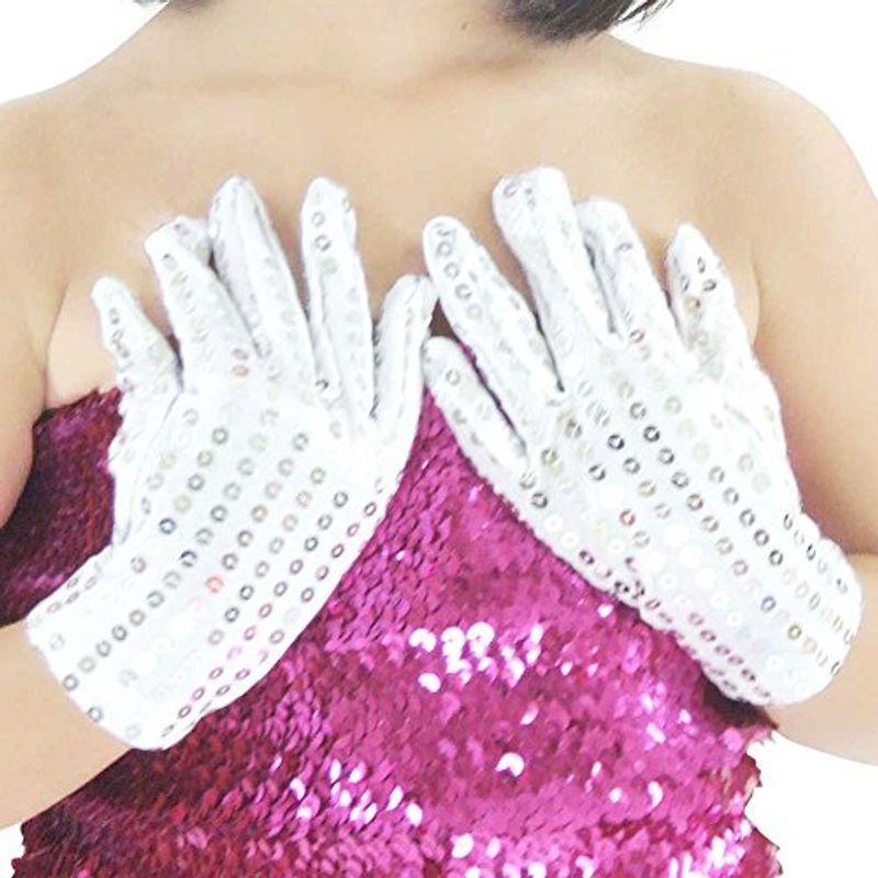 Dfギャラリー 手袋 ダンス小物 ステージ衣装 グローブ スパンコール 両手用 Hp0340 シルバー キッズフリー サルトル 通販 Yahoo ショッピング