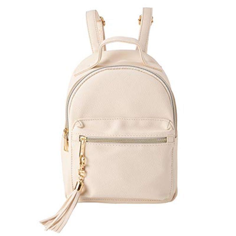 肌触りがいい クロスマーベリー タッセル ミニリュック 背面 ファスナー 大人 かわいい チャーム 付き おしゃれ カジュアル リュックサック 軽量 人気ブランドを Www Aqtsolutions Com
