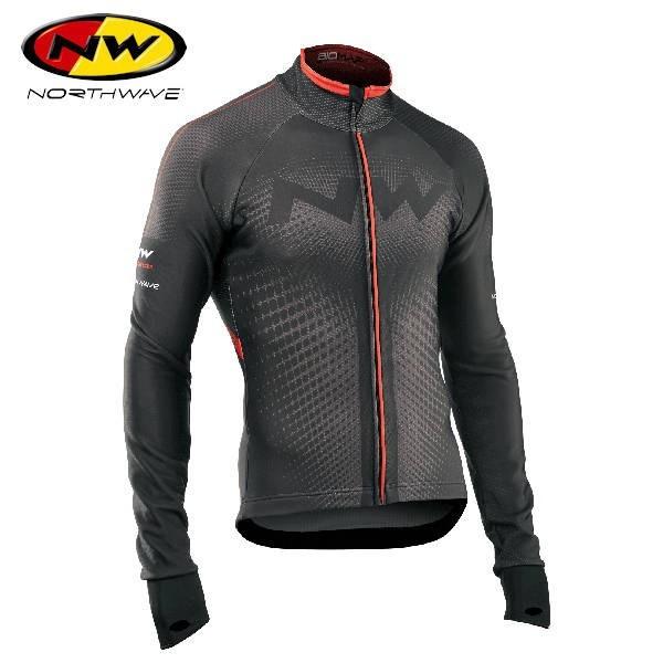 ノースウェーブ エクストリームジャケット トータルプロテクション (ブラック/レッド) 89161206 NORTHWAVE EXTREME JACKET TOTAL PROTECTION