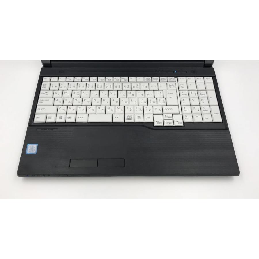大画面 15型 カメラ/DVDマルチ/テンキー搭載 中古パソコン 富士通 LIFEBOOK A5510 第10世代Corei5 メモリ8GB SSD256GB Windows11 MSOffice2021 WiFI BTの画像