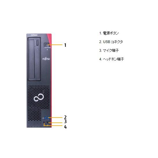 FMV-ESPRIMO 富士通 デスクトップ ESPRIMO D558 第8世代Intel Pentium