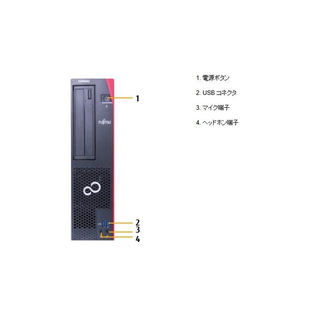 FMV-ESPRIMO 高性能 第9世代Corei5 富士通 ESPRIMO D588 メモリ8GB
