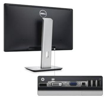 DELL P2314 ワイド 23インチモニター フルHD(1920x1080) ◇昇降・回転