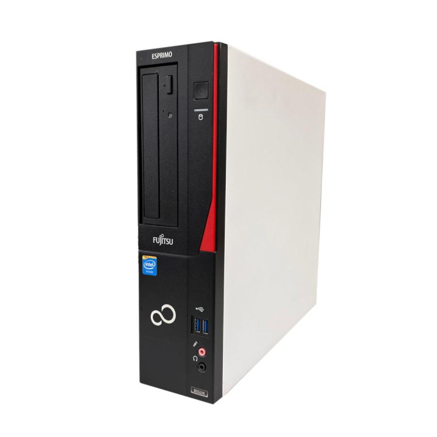 中古良品 富士通 D552/KX デスクトップPC/Win11/i3-4160 メモリ8G 新品SSD 中古パソコン 富士通 ESPRIMO D552/KX Core i3