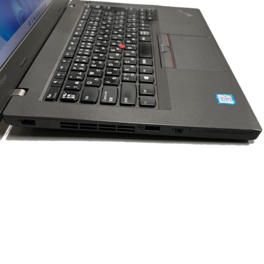 【中古】第6世代Corei5 メモリ8GB SSD128GB Lenovo ThinkPad L470 14型 Windows11 MicrosoftOffice2021 無線LAN USB3.0 WEBカメラ｜sas-store｜03
