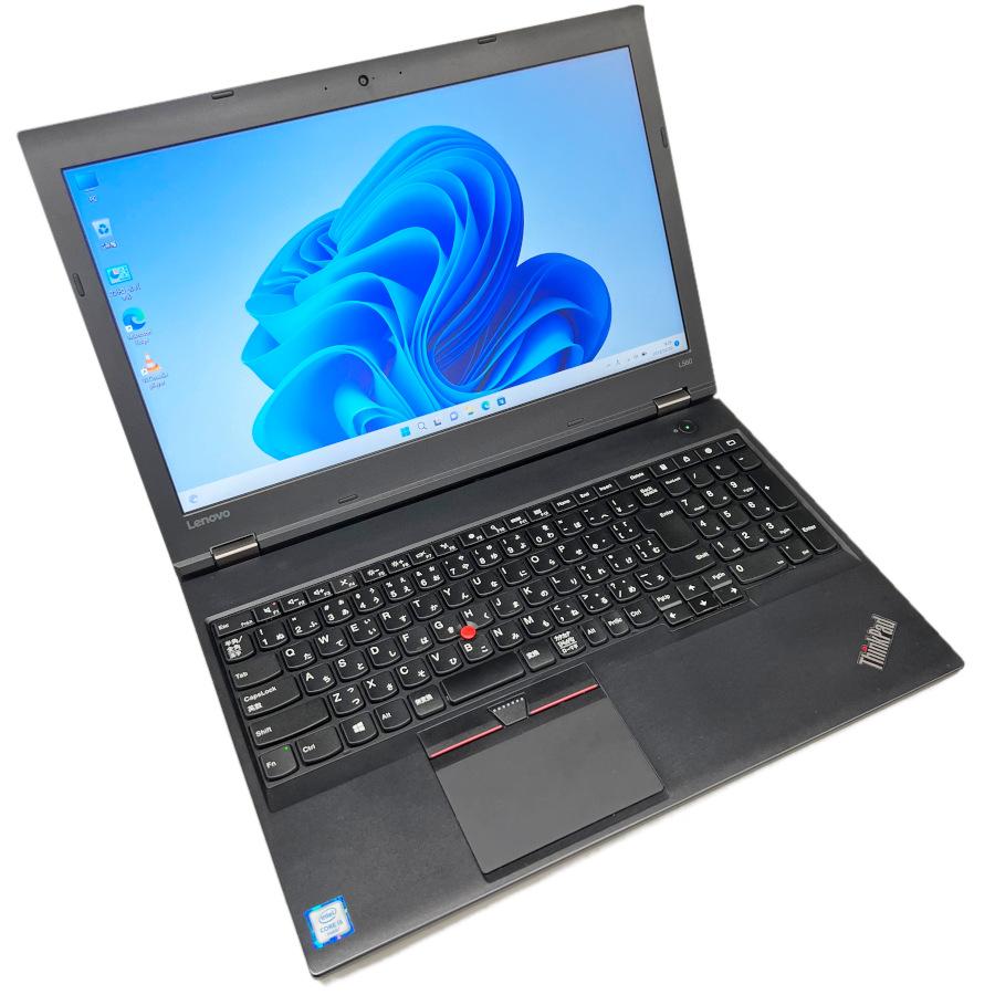 中古パソコン ノート　第6世代Corei5 メモリ16GB HDD500GB Lenovo ThinkPad L560 15.6インチ Win11 MicrosoftOffice2021 USB3.0 DVDマルチ カメラ 内蔵テンキー - 4